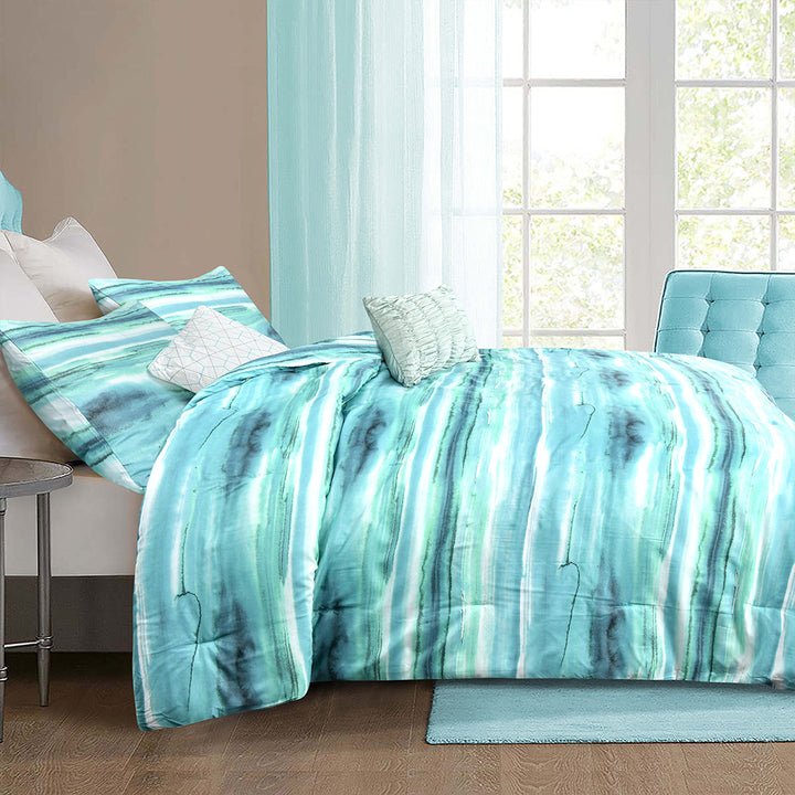 5 Piece Microfiber Comforter Set